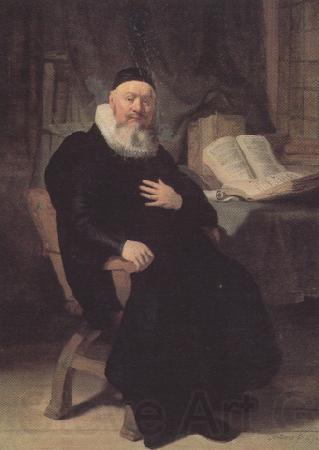 REMBRANDT Harmenszoon van Rijn Portrait of the Preacher Fobannes (mk33)